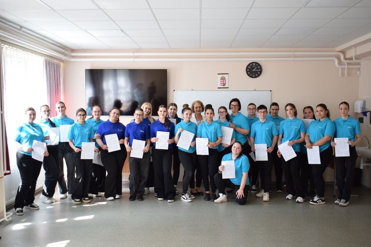 A 10.A osztály zárta az ágazati alapvizsgák hetét