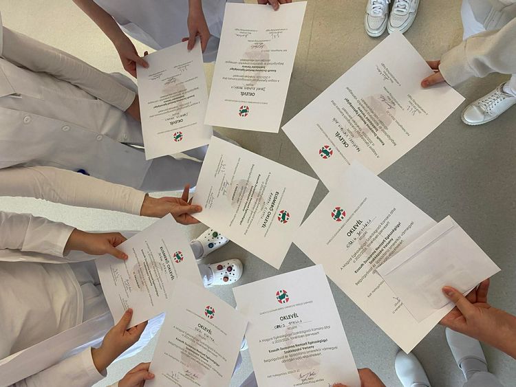 IV. Kossuth Zsuzsanna Nemzeti Egészségügyi Szakképzési verseny vármegyei döntőjében taroltak a Zay versenyzői