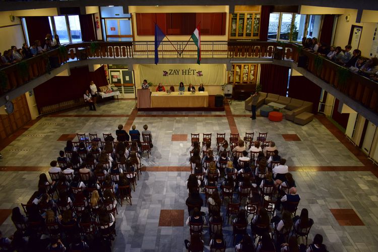 Kezdetét vette a Zay Egészségmegőrzési Hét iskolánkban