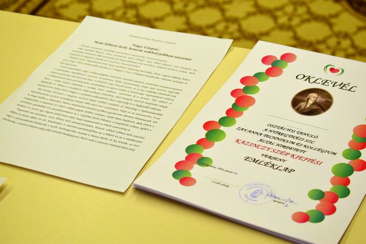 Szép magyar beszéd országos verseny iskolai forduló