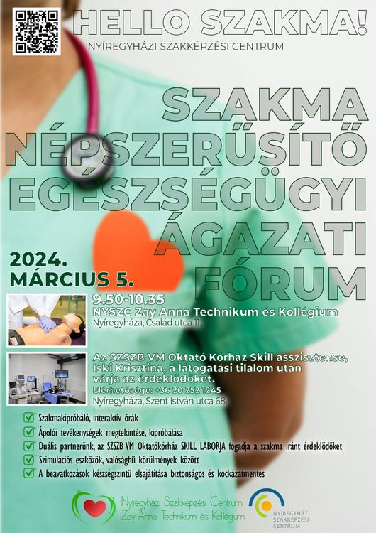 Szakmanépszerűsítő egészségügyi ágazati fórum