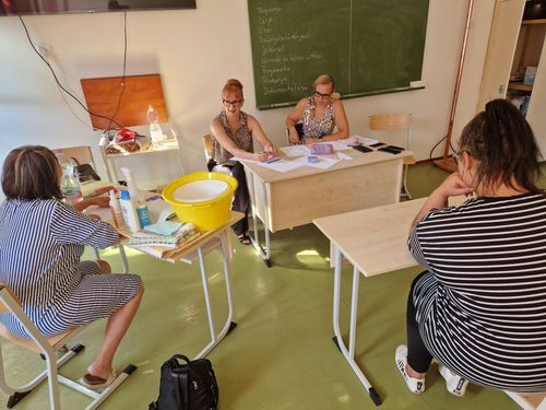 Fejlesztő értékelésen vettek részt a napokban a leendő általános ápolási és egészségügyi asszisztenseink.