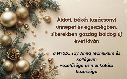 Karácsonyi üdvözlő