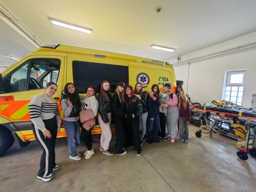 Látogatás a mentőállomáson