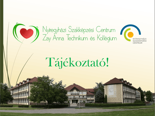 Felvételt nyert tanulók tájékoztatása!
