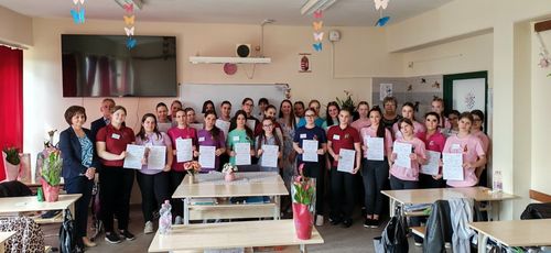 Ágazati alapvizsgázott 10.D osztály